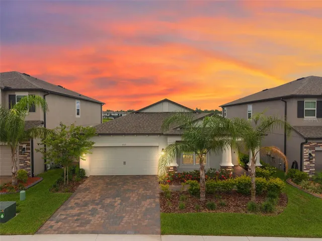 Front of house Sunset View