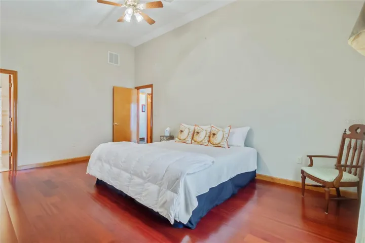 Primary Bedroom features Vaulted Ceilings