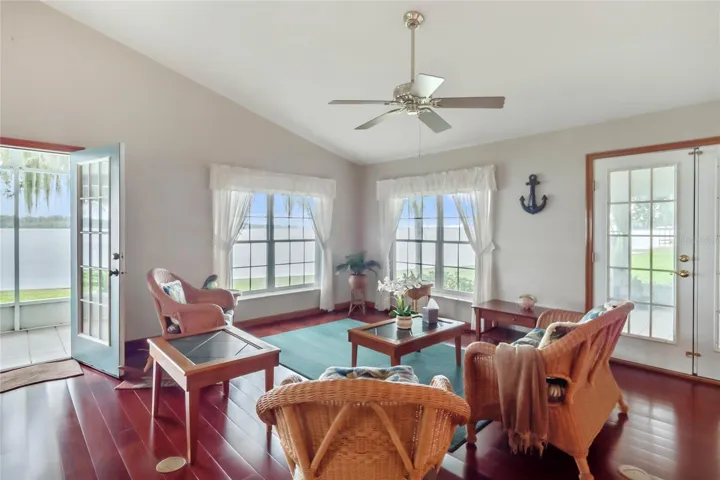 Lakefront Views thru out the Main Living Areas