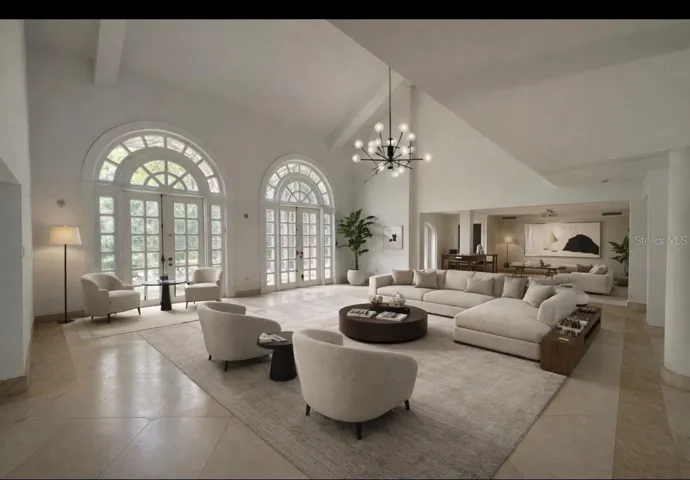Rendered for Illustration Living Area- Virtually Stage