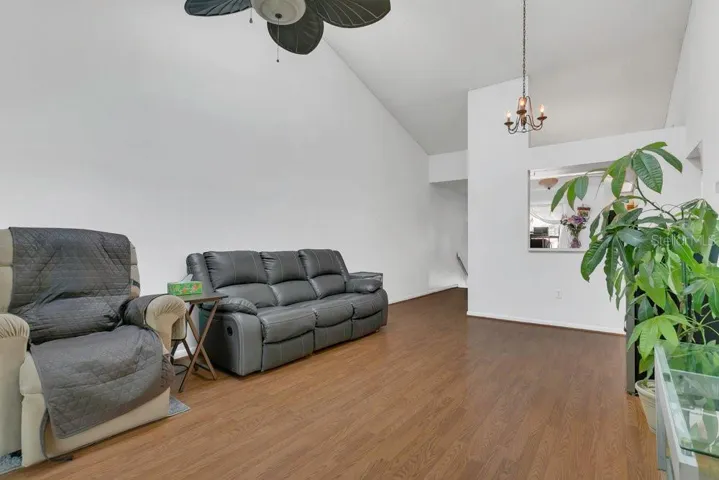 Living Room with view to entrance
