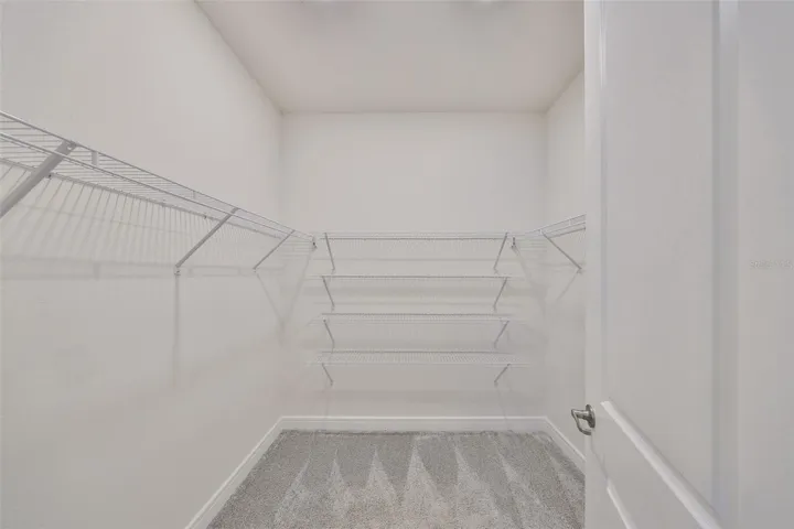Primary walk-in closet