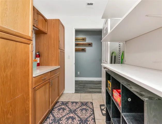 Inside Utility room