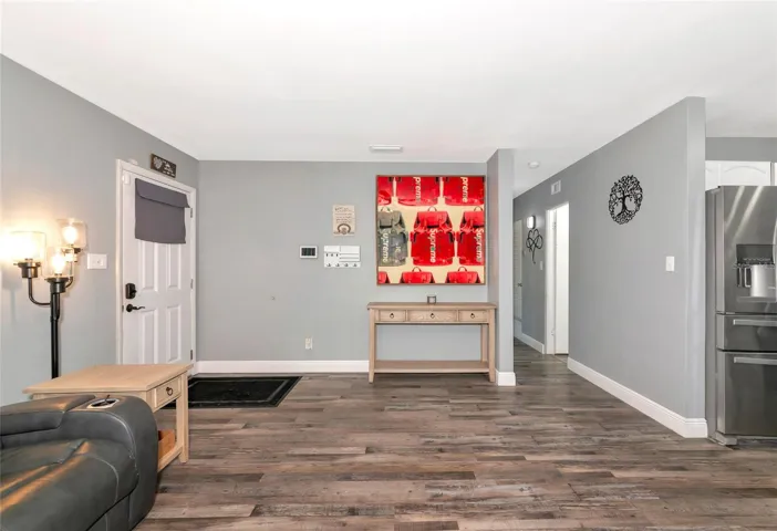 Entry & Family room