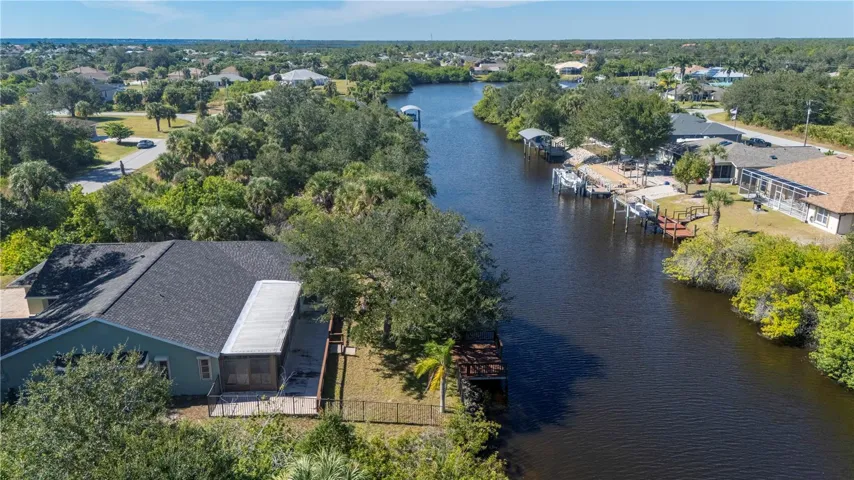 Home on the Gulfspray Waterway leading to the Manchester Waterway, Ackerman Waterway and to Charlotte Harbor.  Then head out to the barrier islands and Gulf.