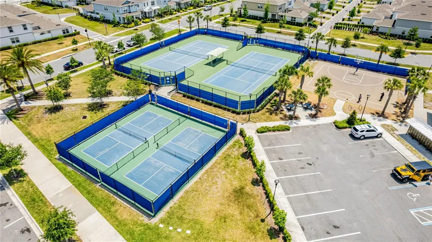 Tennis courts