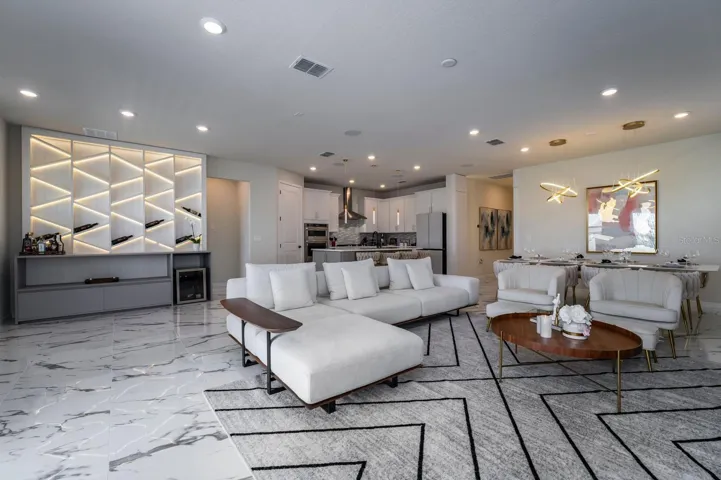 Open floorplan