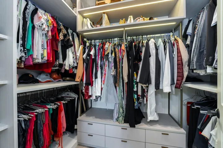 Master closet