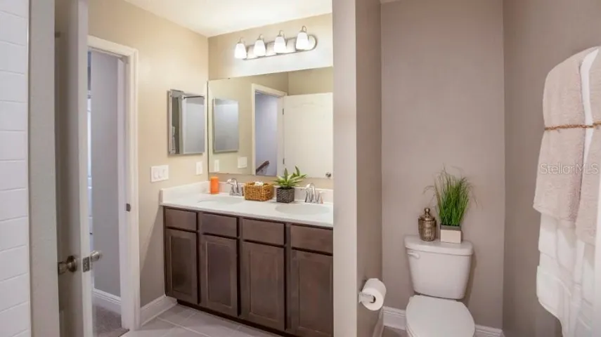 Model home - actual features may vary.