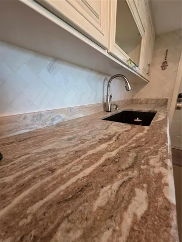 Leathered Granite Counters Kitchen