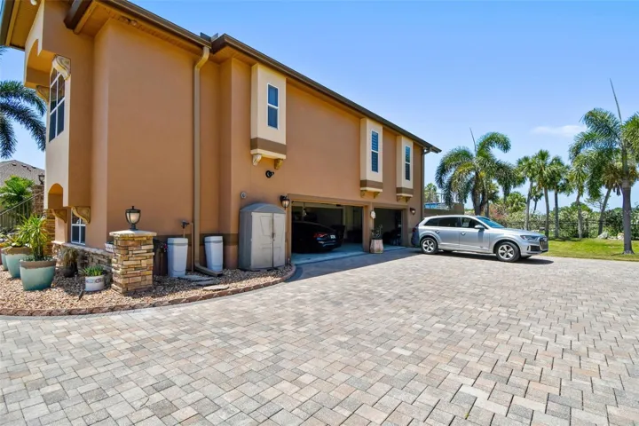 Not enough room in the garage, how many cars can you park in the area?