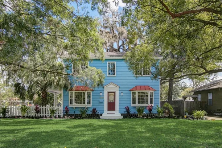 Beautifully Landscaped Front of Home