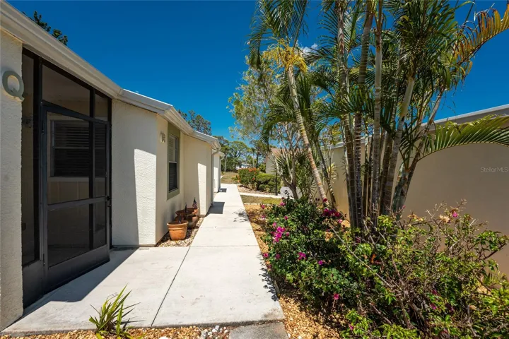 Front walkway