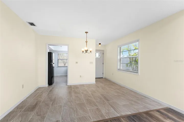 Dining area