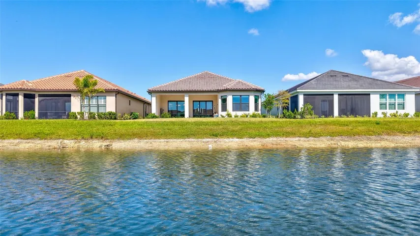 Back of home on the water