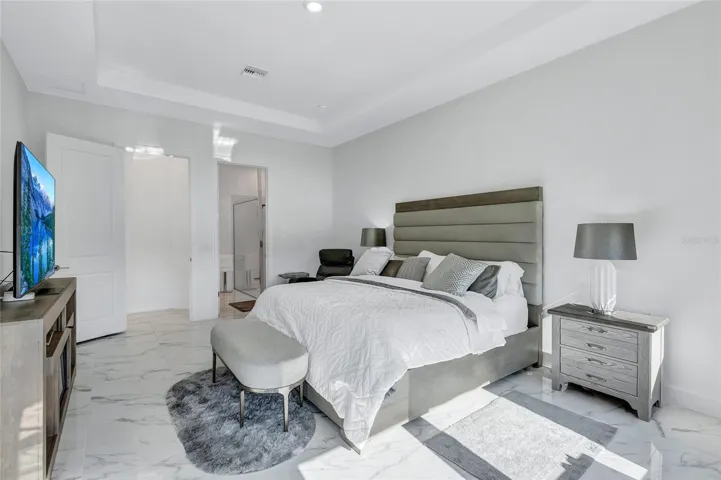 Primary Bedroom with Large Walk-in Organized Closest &Bath Combination