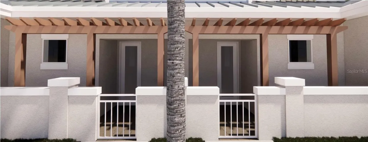PATIO AREA RENDERING
