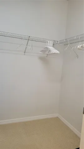 large walk in closet