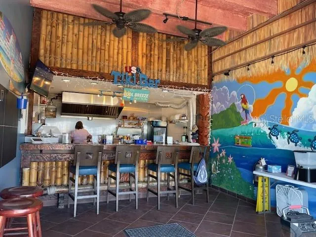 Pool-Side Tiki Bar