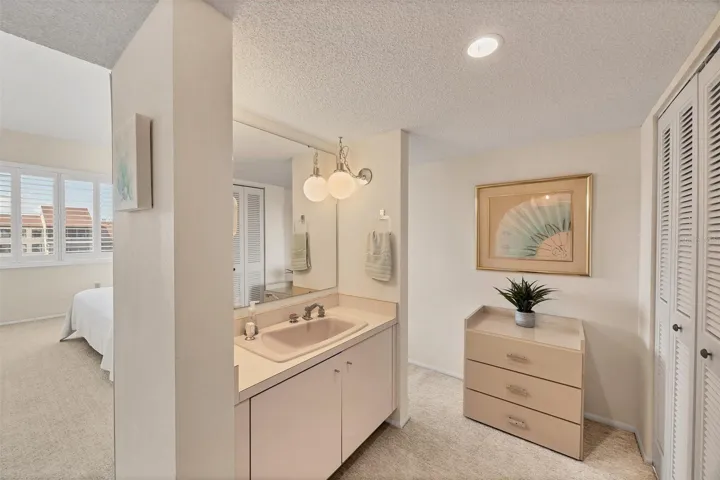 dressing area