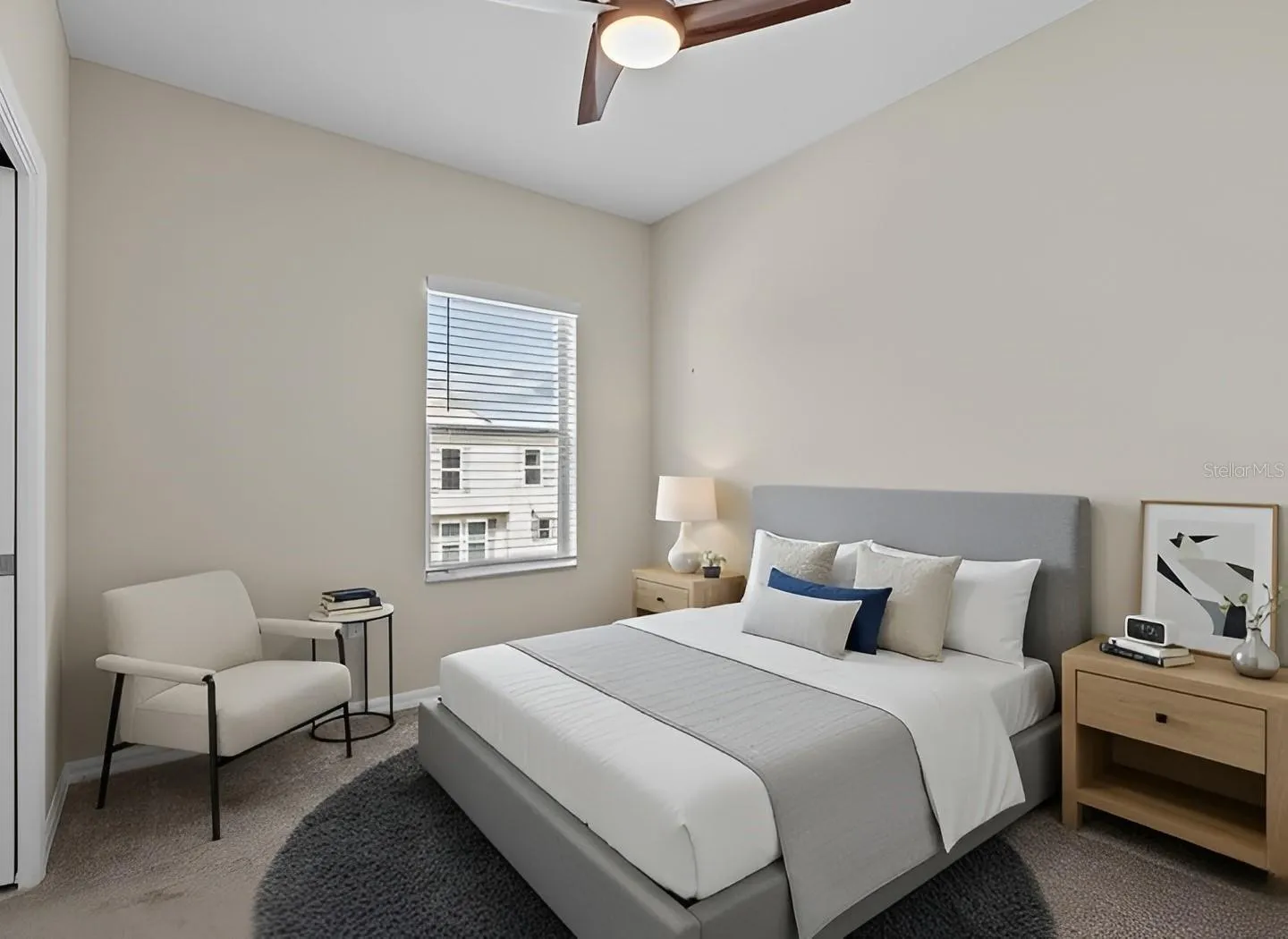 bed 3 staged