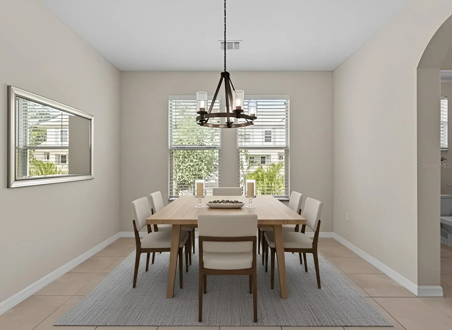 Dinette  staged