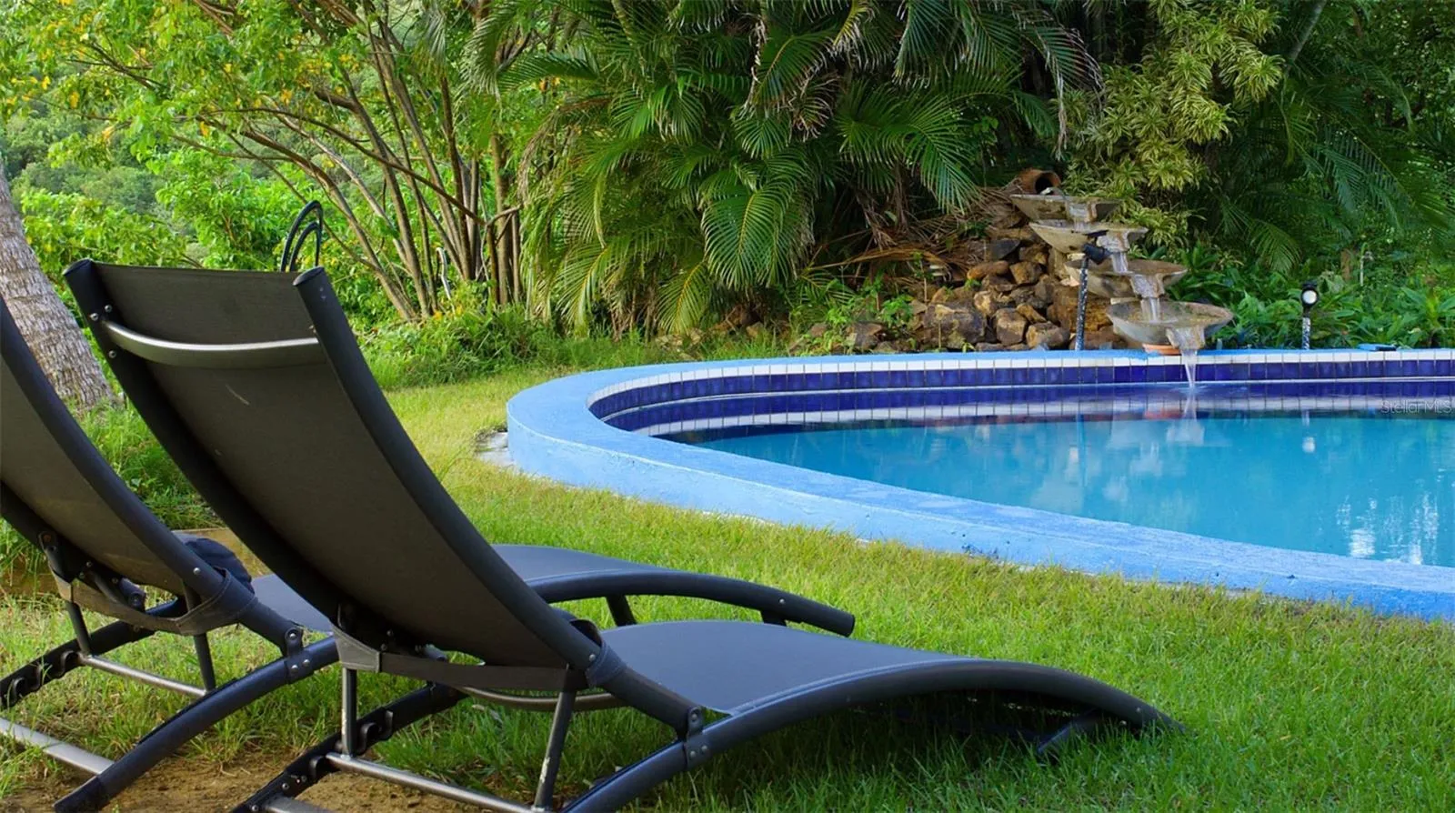 Grounds/Upper Pool/Waterfall