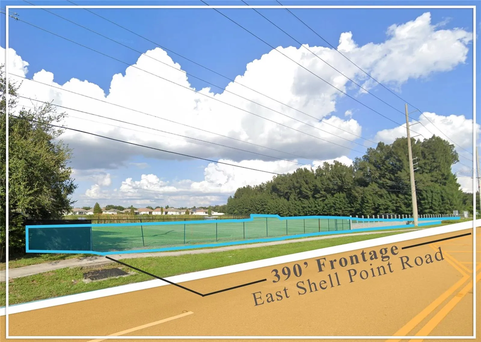 Advantageous Frontage on E. Shell Point Road