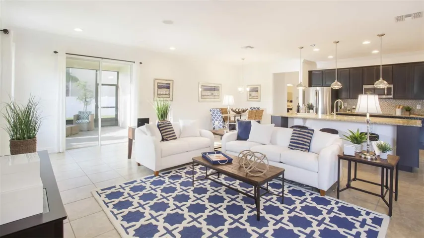 Model home - actual features may vary.