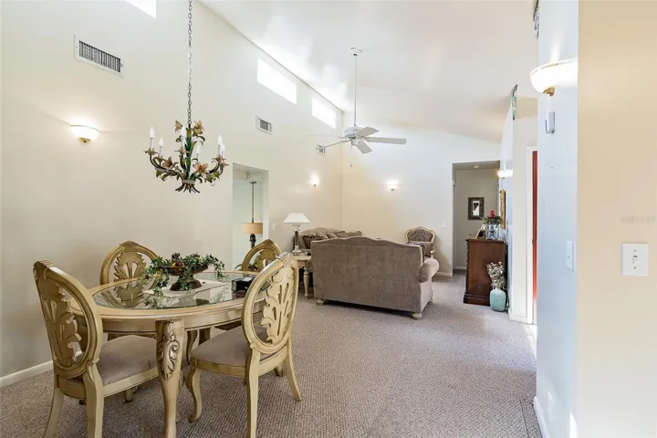 Formal Dining area in the Living / Dining Combo!