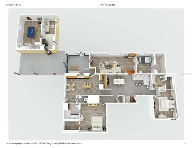 3D Floorplan