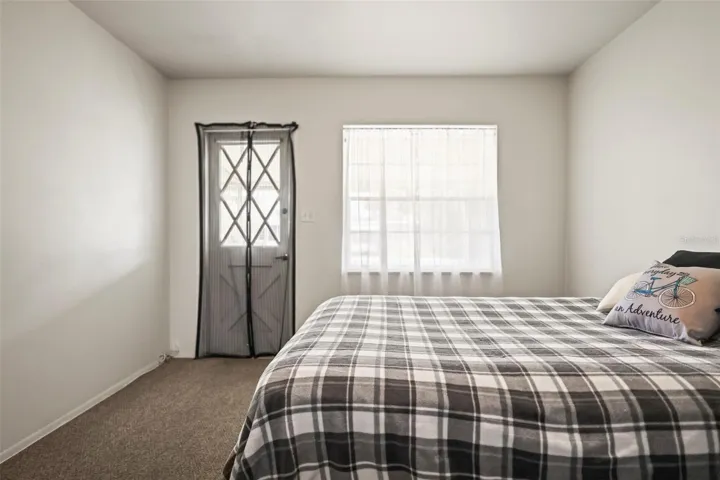 2nd bedroom walks out to screened in porch