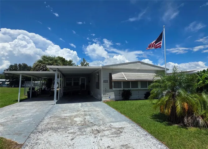 Front, South facing.