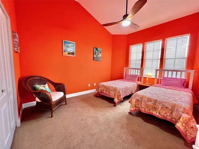 Second level guest bedroom
