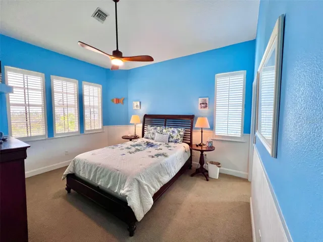 Second level primary bedroom