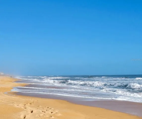 Beach Behind the house