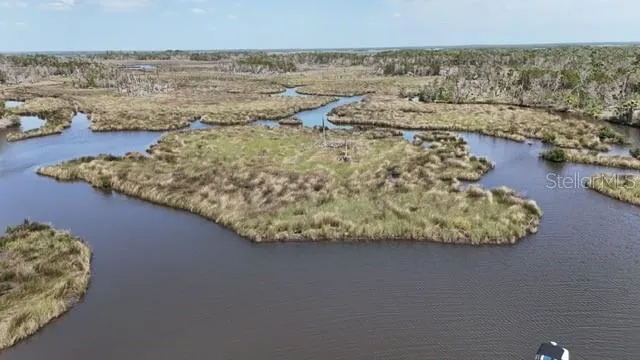 Largest land mass/island inside the boundaries of ownership.