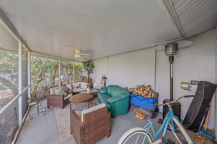 Screened in Lanai