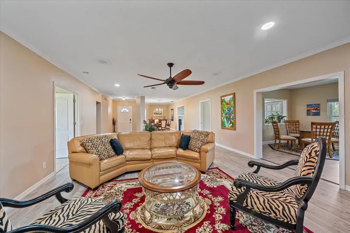 Formal Living / Adjacent Family Room