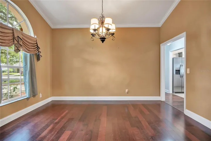 Formal dinning room