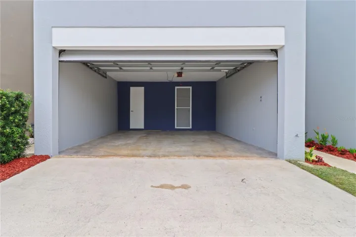 2 car Garage with storage room