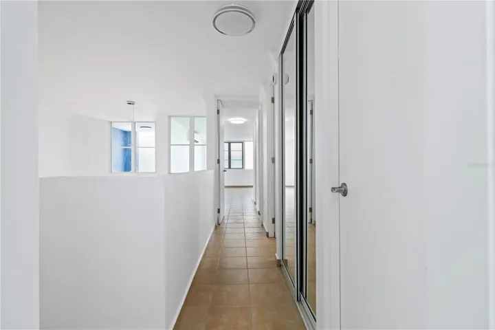 Hallway to master bedroom