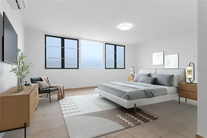 Master Bedroom virtually staged