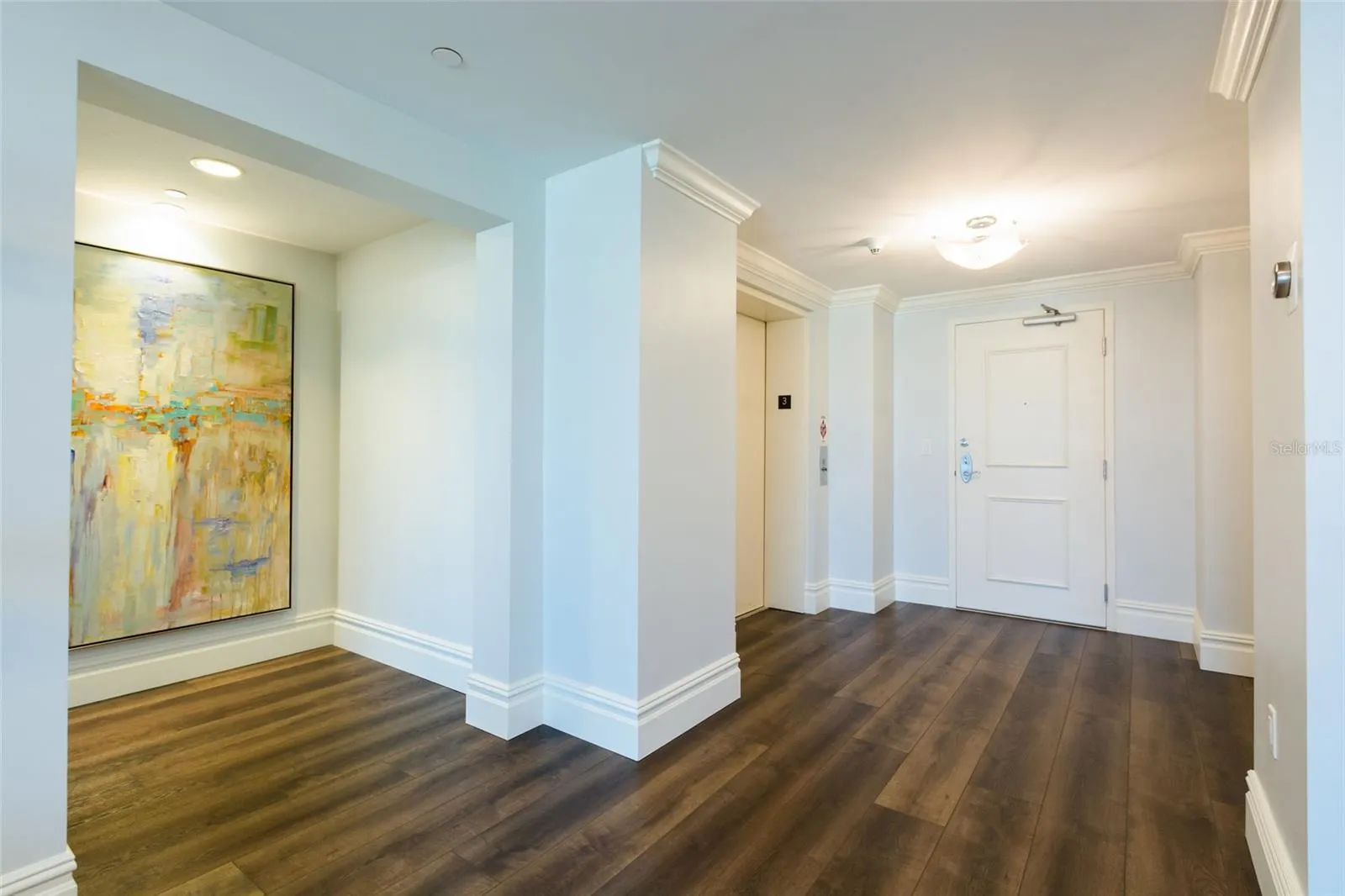 Private elevator to your foyer