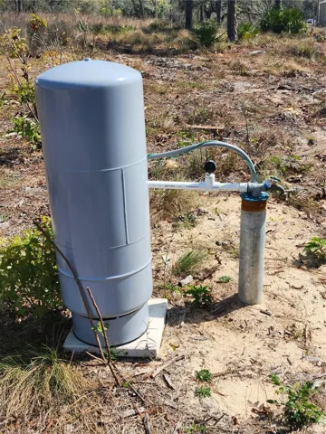 PRIVATE WELL INSTALLED