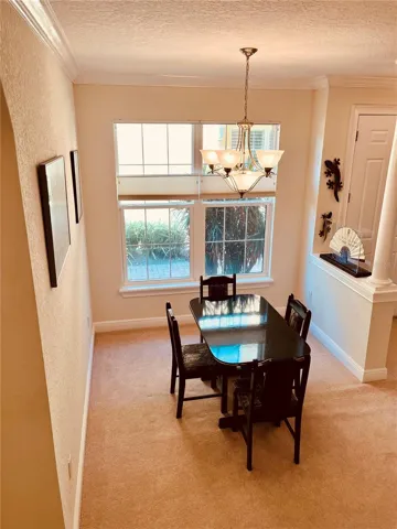 Dining area from the stairs