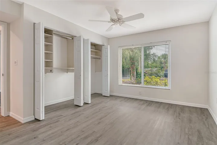 The guest bedroom is perfect for visitors or a home office