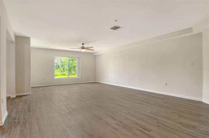 Spacious living area