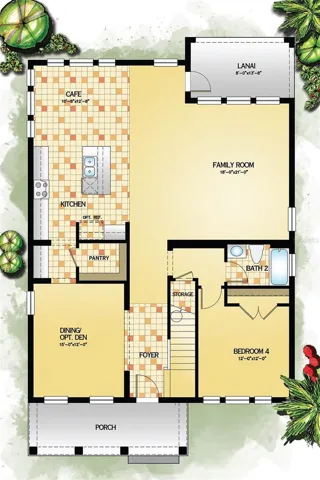 Osprey B - Floor Plan (downstairs)