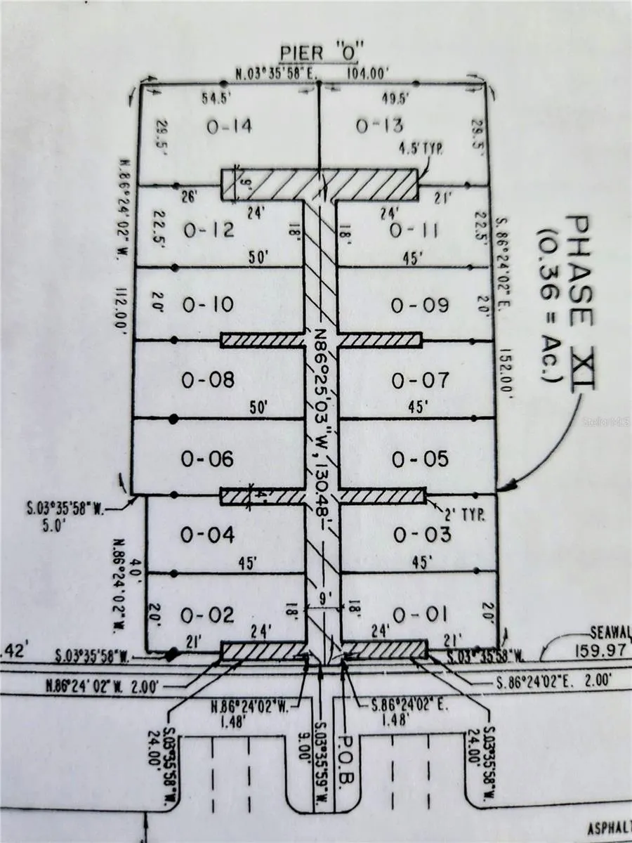 Slip O-11, just inside the T on the north side.
